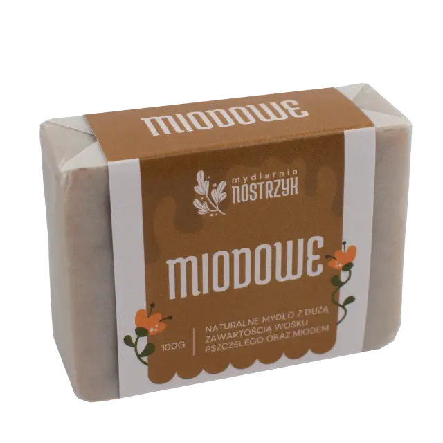 Mydło Miodowe - sodowe 100g