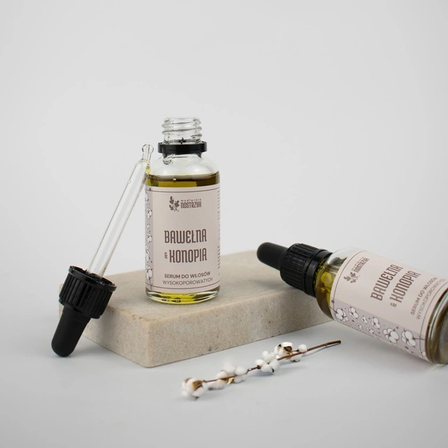 Serum do włosów - Bawełna & Konopia - 30ml