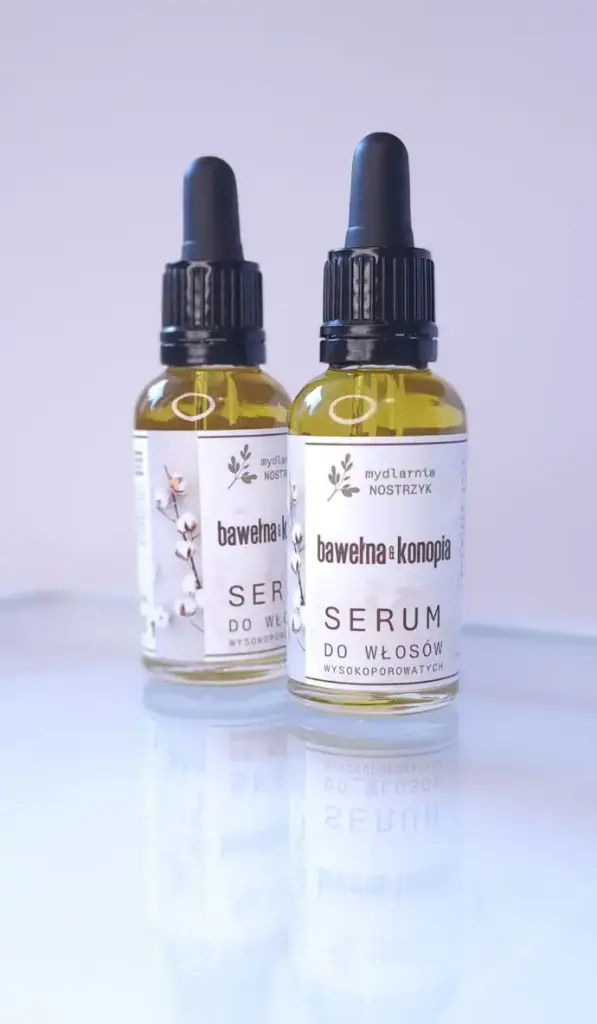 Serum do włosów - Bawełna & Konopia - 30ml