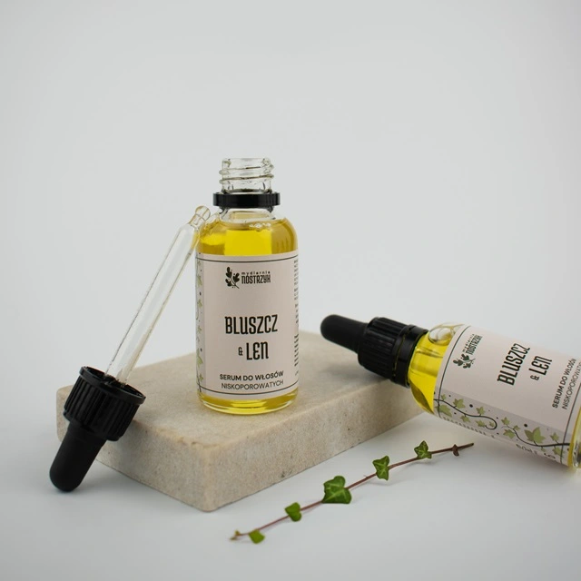 Serum do włosów - Len & Bluszcz - 30ml 
