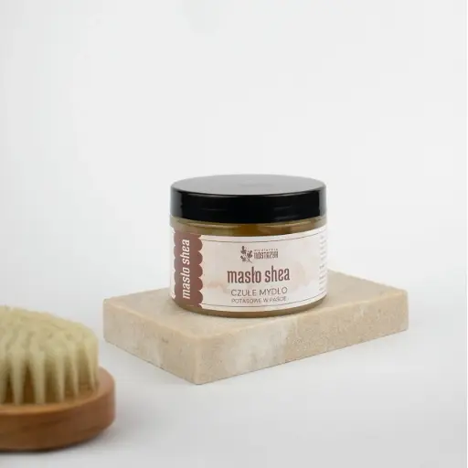 [1100988245] Czułe Mydło Masło Shea - Potasowe Pasta - 150ml