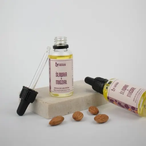 [1097307524] Serum do włosów - Śliwka & Migdał - 30ml 